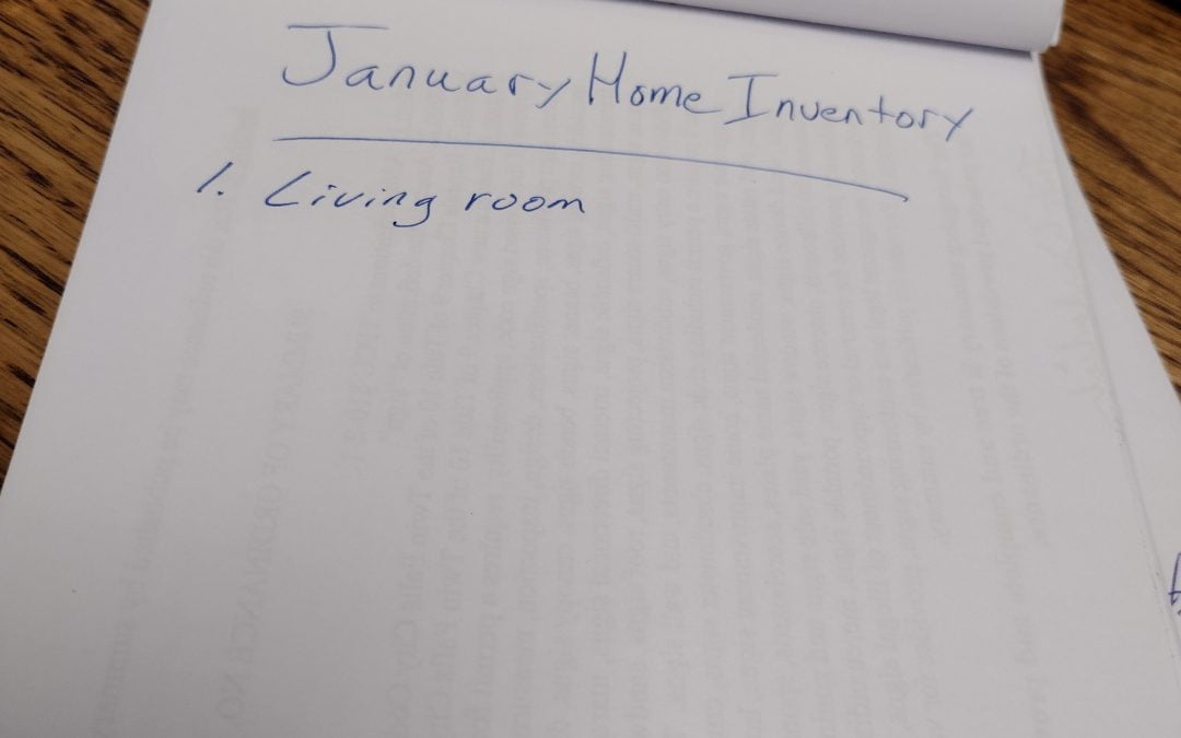 January Home Inventory